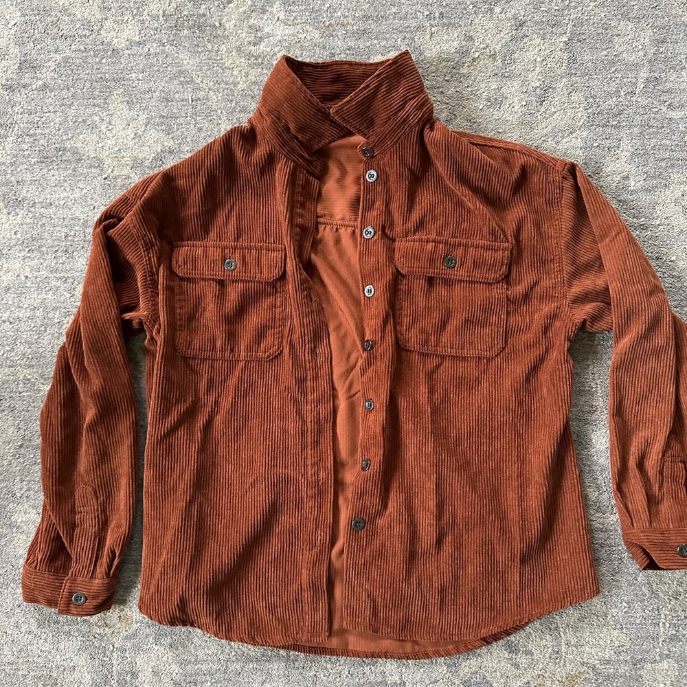 Velvet Heart Brown Corduroy Shirt